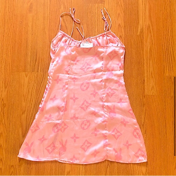 Fugazzi Ferrari Bunny/LV Print Dress - Picture 2 of 4